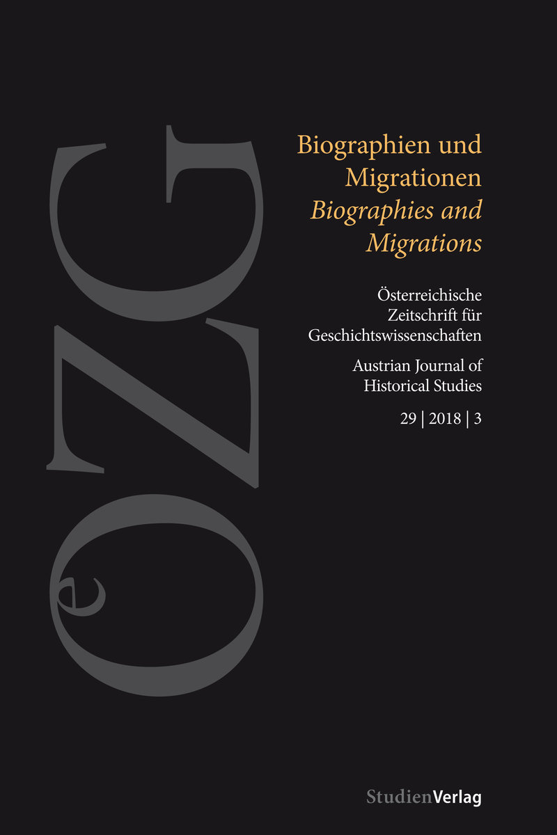 Biographien und Migrationen. Biographies and Migrations