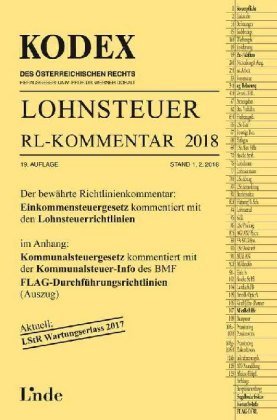 KODEX Lohnsteuer Richtlinien-Kommentar 2018