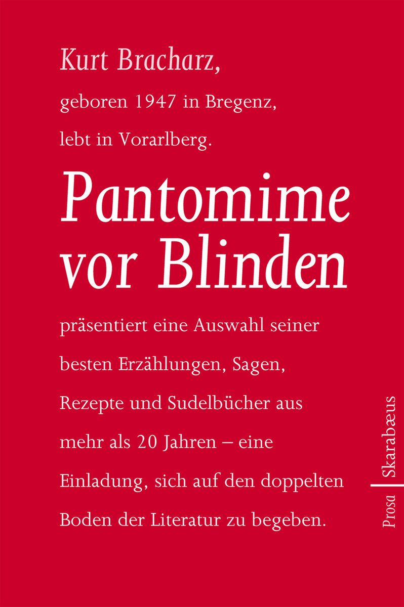 Pantomime vor Blinden