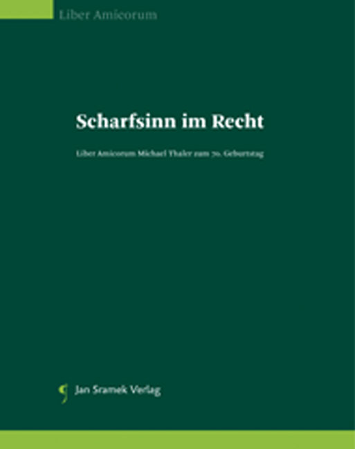 Scharfsinn im Recht