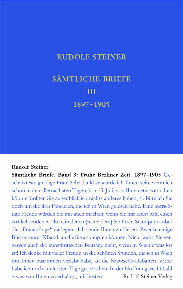 Sämtliche Briefe. Band 3