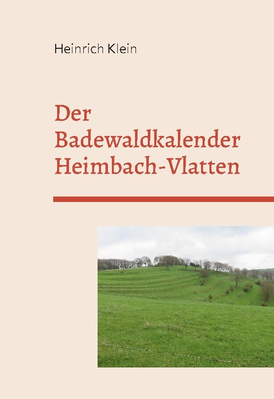 Der Badewaldkalender Heimbach-Vlatten