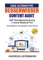 Das ultimative BESSERWISSER Content Audit