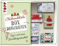 Weihnachtliche Boxbotschaften. Sag's mit einer