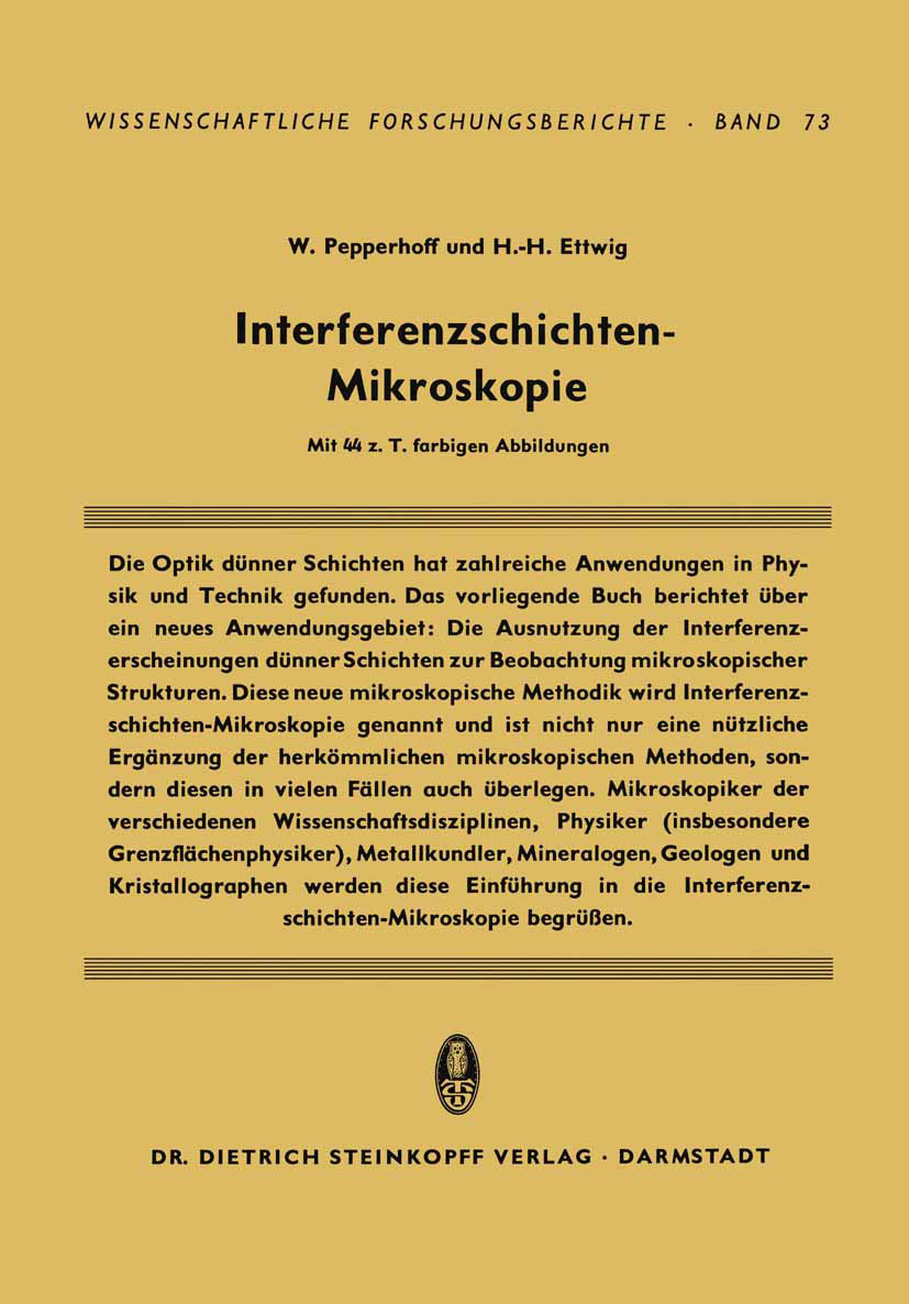 Interferenzschichten-Mikroskopie