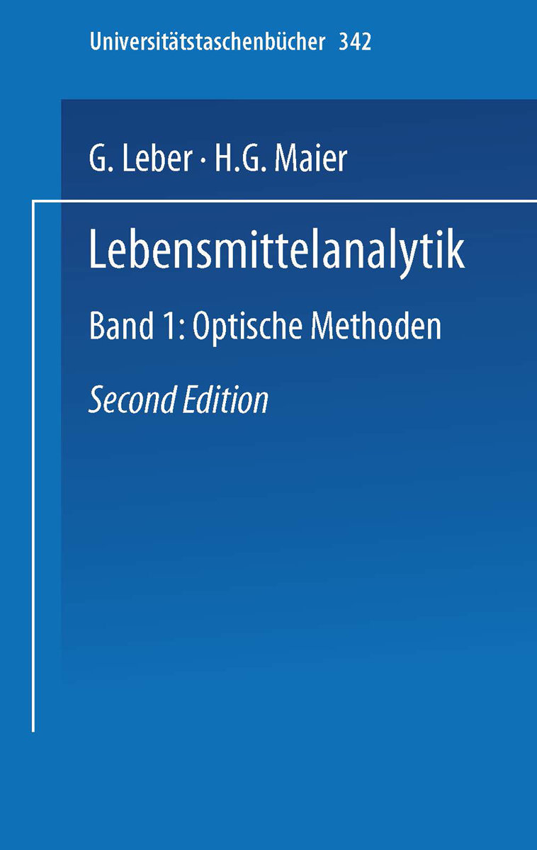 Lebensmittelanalytik