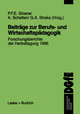 Beiträge zur Berufs- und Wirtschaftspädagogik