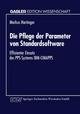 Die Pflege der Parameter von Standardsoftware