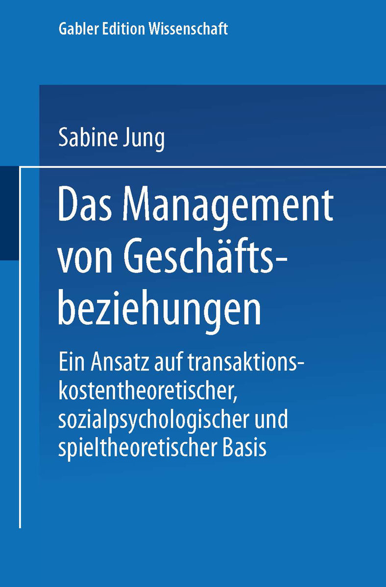 Das Management von Geschäftsbeziehungen