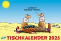 Uli Stein Tischkalender 2025: Monatskalender zum Aufstellen