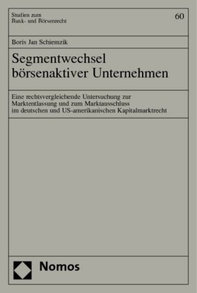 Segmentwechsel börsenaktiver Unternehmen