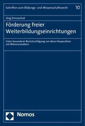 Förderung freier Weiterbildungseinrichtungen