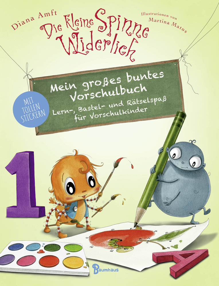 Die kleine Spinne Widerlich - Mein großes buntes Vorschulbuch