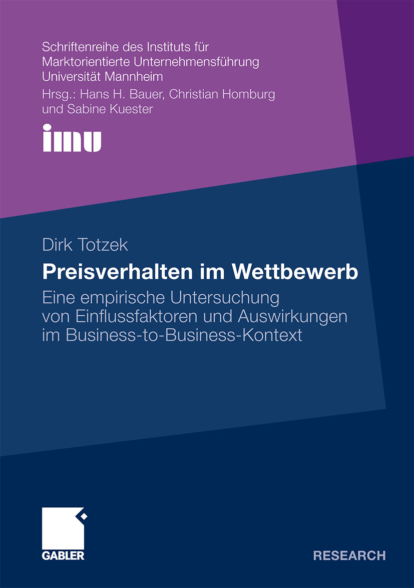 Preisverhalten im Wettbewerb