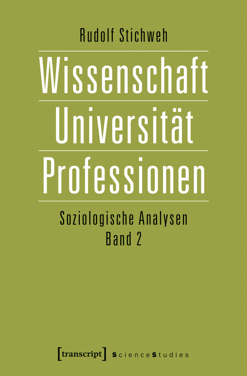 Wissenschaft, Universität, Professionen