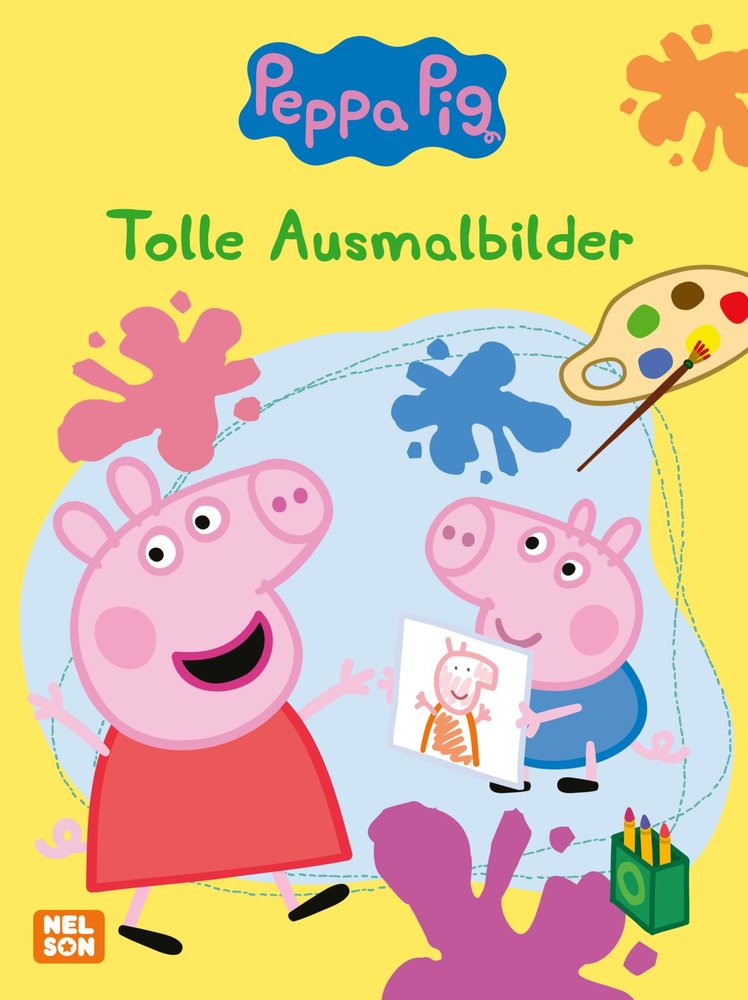 Peppa Wutz: Tolle Ausmalbilder