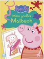 Peppa Wutz Ausmalbilder: Mein großes Malbuch