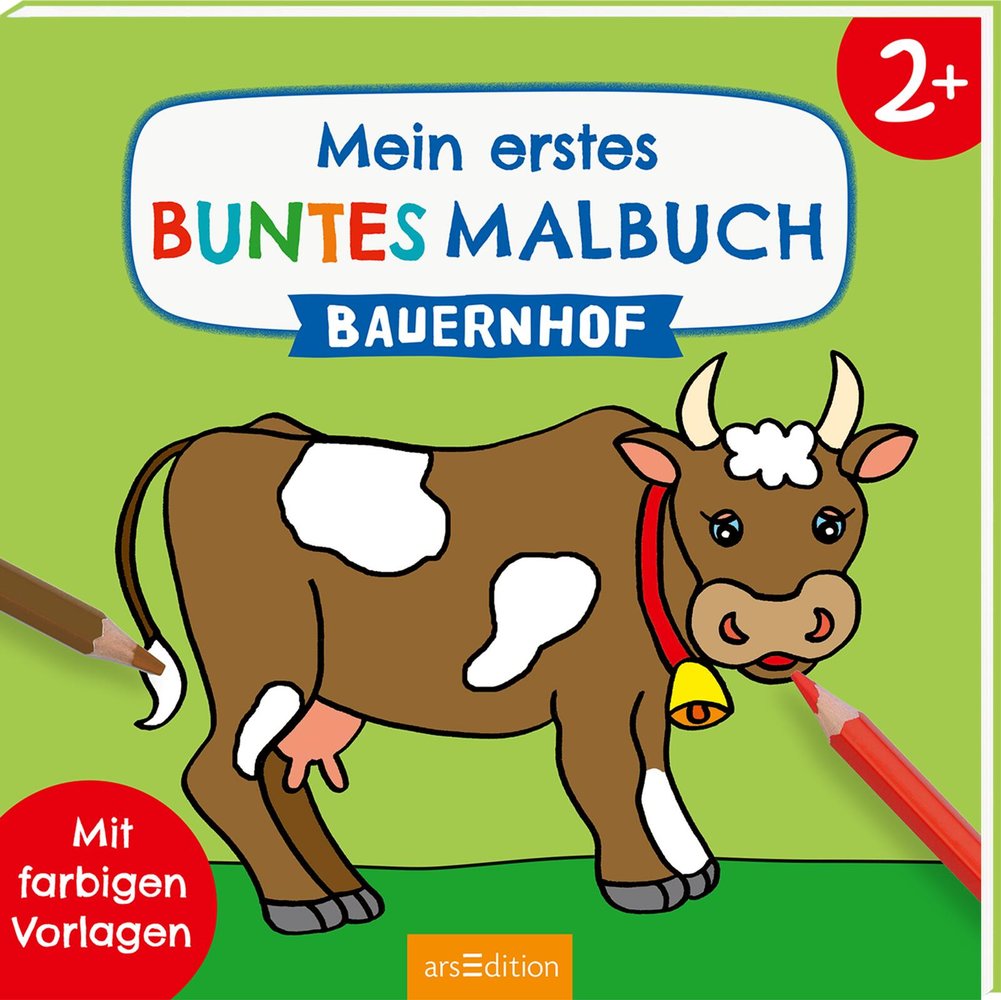 Mein erstes buntes Malbuch Bauernhof