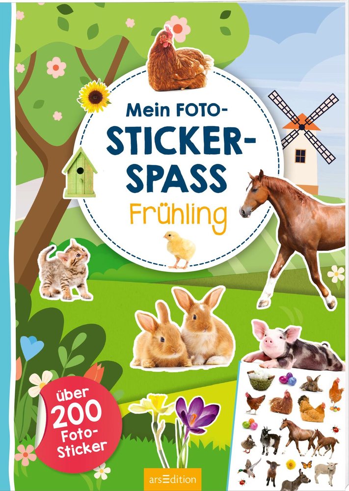 Mein Foto-Stickerspaß - Frühling