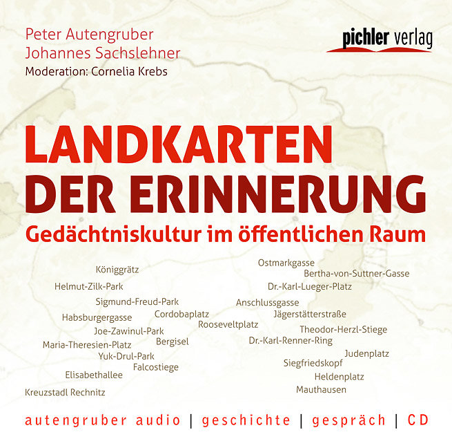 Landkarten der Erinnerung, Audio-CD