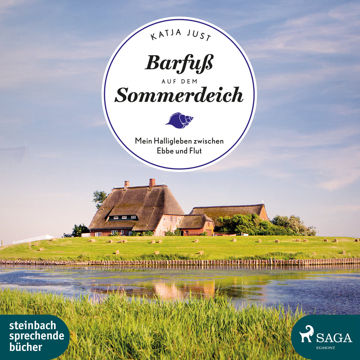 Barfuß auf dem Sommerdeich