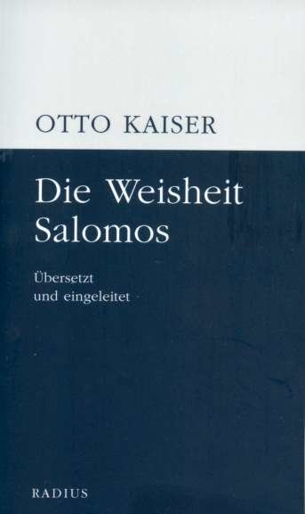 Die Weisheit Salomos