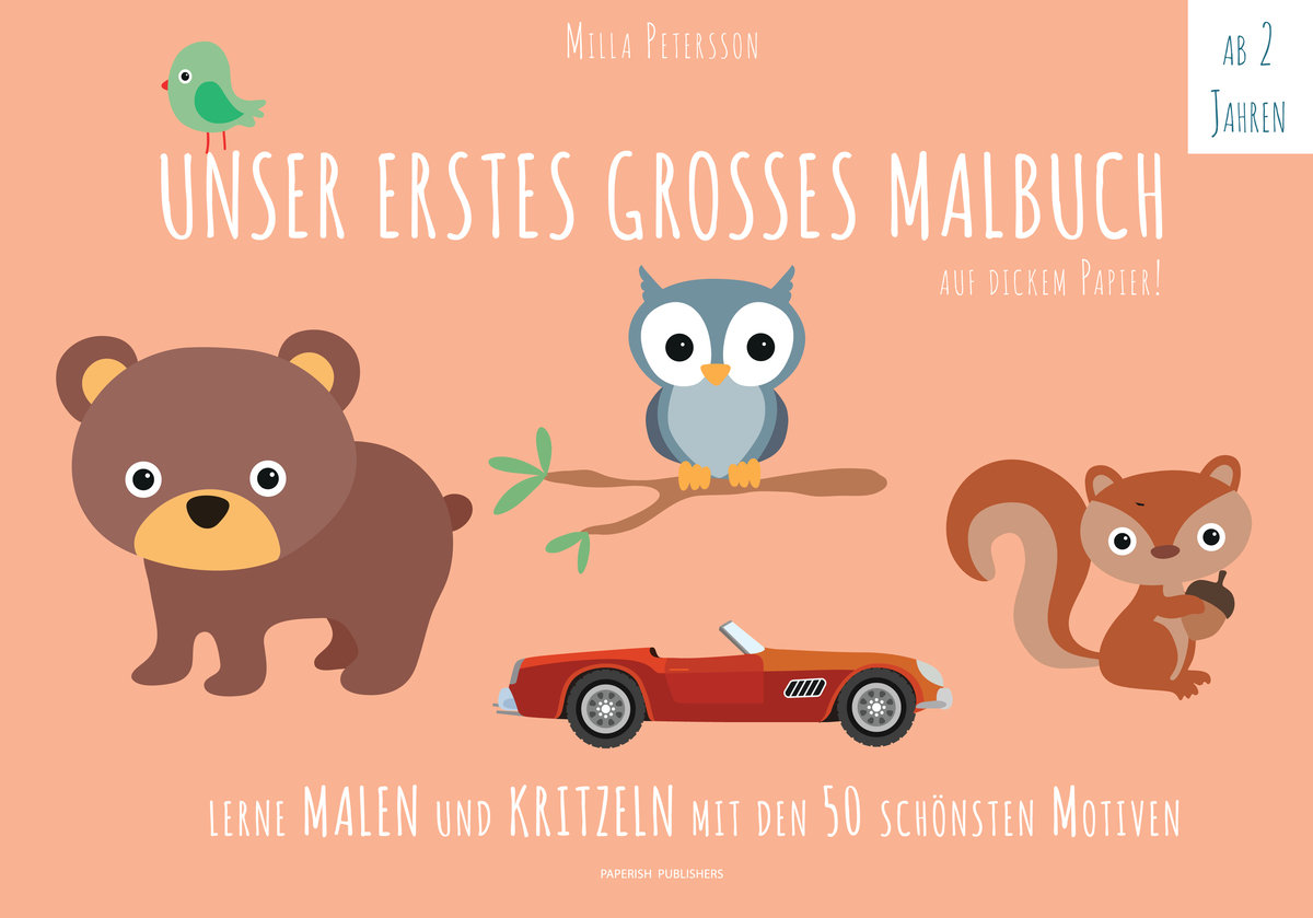 Unser erstes großes Malbuch