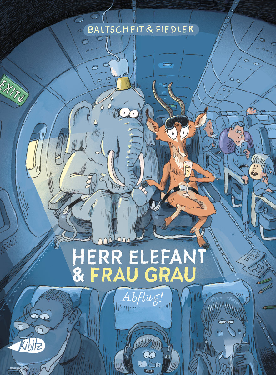 Herr Elefant und Frau Grau: Abflug