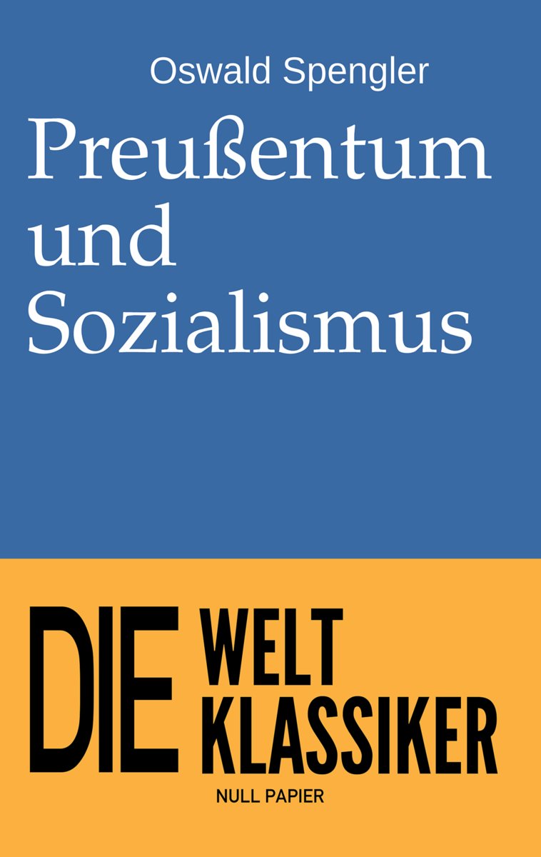 Preußentum und Sozialismus