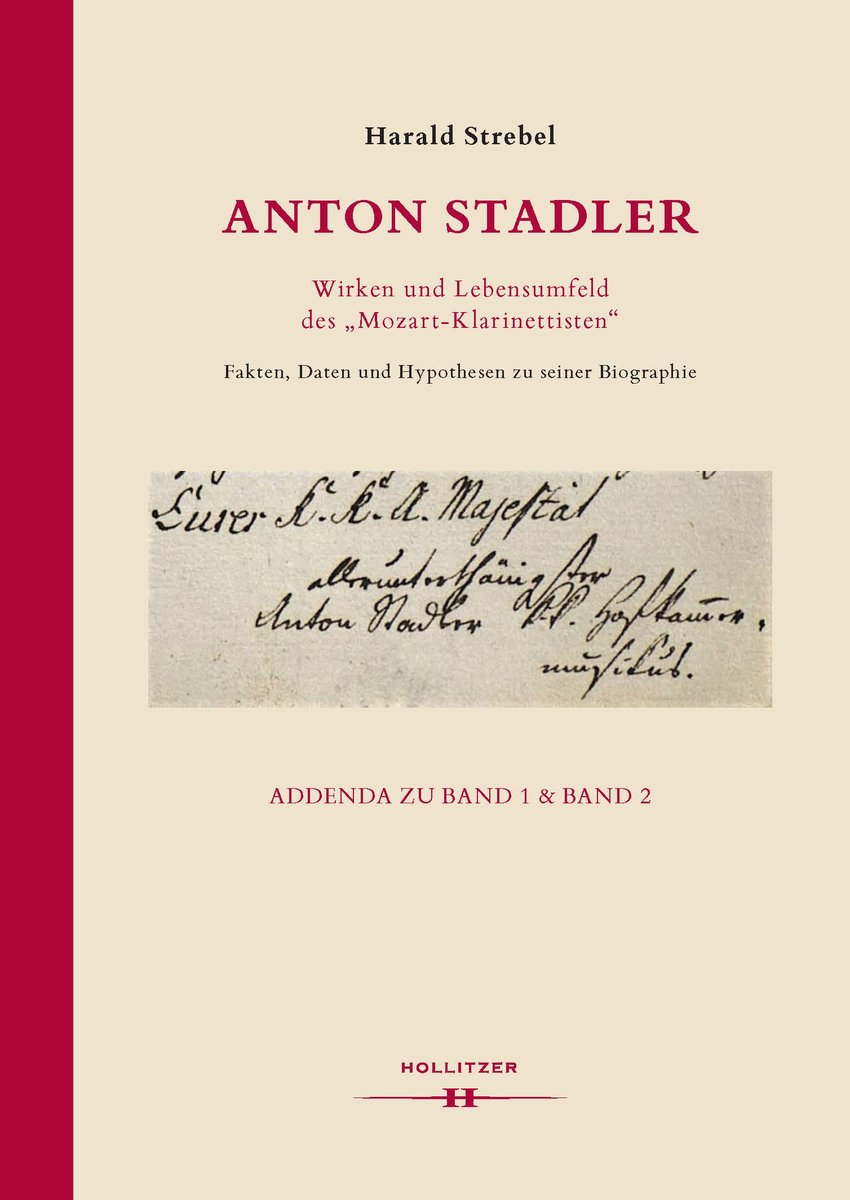 Anton Stadler: Wirken und Lebensumfeld des 'Mozart-Klarinettisten'