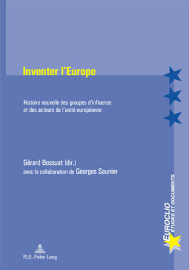 Inventer l¿Europe