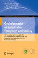 Geoinformatics in Sustainable Ecosystem and Society