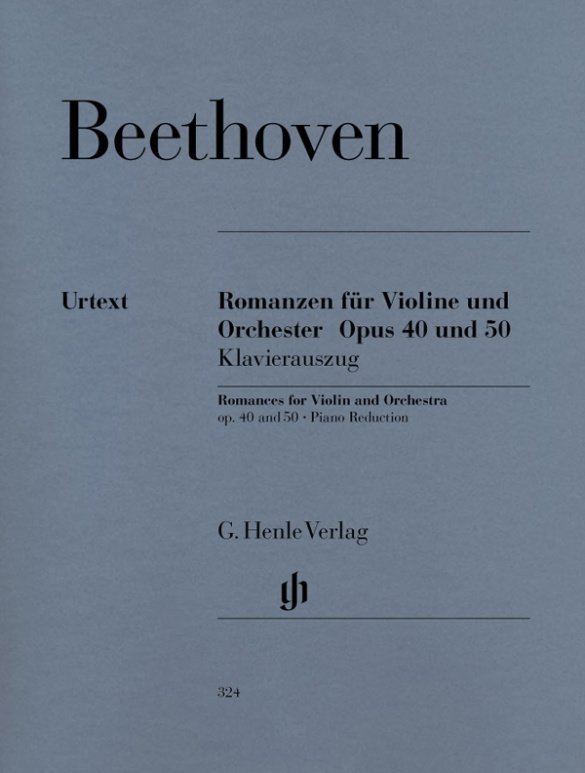 Beethoven, Ludwig van - Violinromanzen G-dur op. 40 und F-dur op. 50