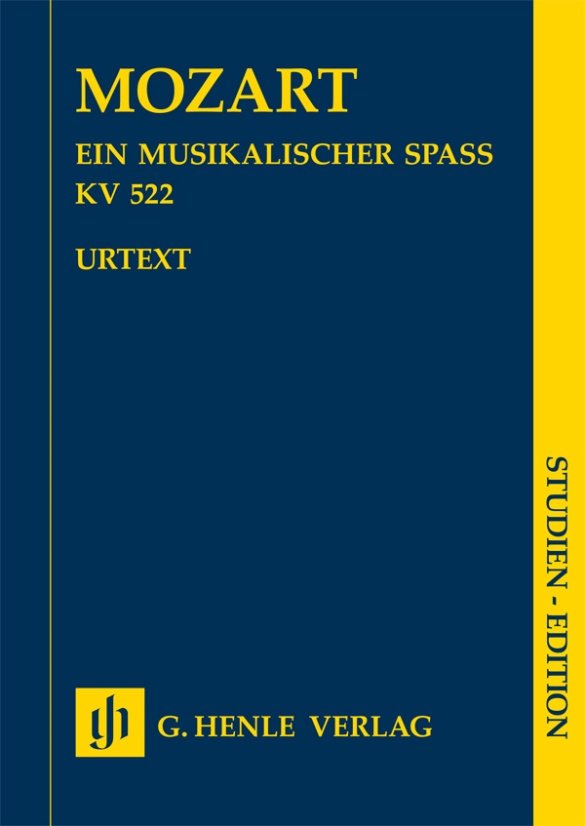 Ein musikalischer Spaß KV 522, Studienpartitur